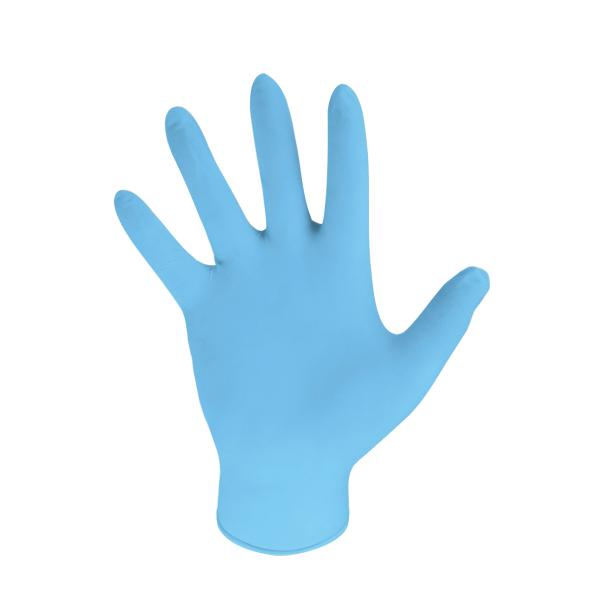 Large NITRILE Blue Non-Powdered Gloves CASE